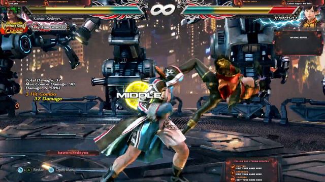 Tekken 7 Steve wall carry/wall ender combos part 1 смотреть онлайн