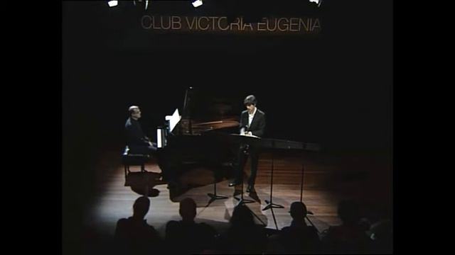 Bernaola: 3 Pieces for clarinet and piano - Luis Fernández-Castelló clarinet Carlos Apellániz piano смотреть онлайн