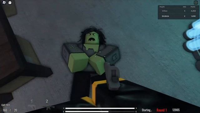 Стирим по игре ZOMBIE INVASION (Roblox) смотреть онлайн