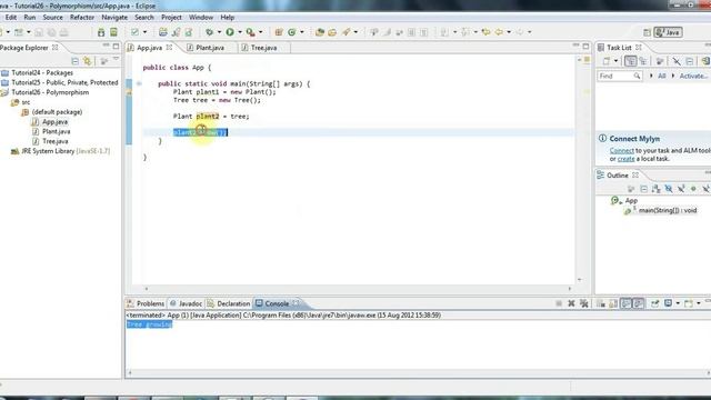 Learn Java Tutorial for Beginners, Part 26: Polymorphism смотреть онлайн