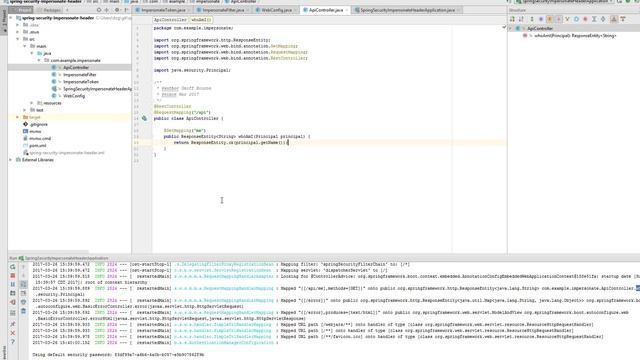 Spring Security custom filter to use impersonation header смотреть онлайн