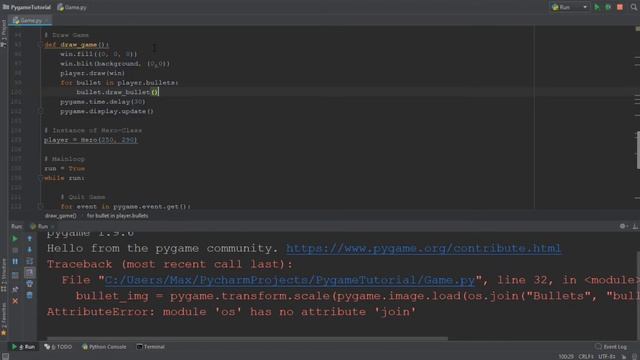 Pygame Tutorial - Part 8 - Shooting смотреть онлайн