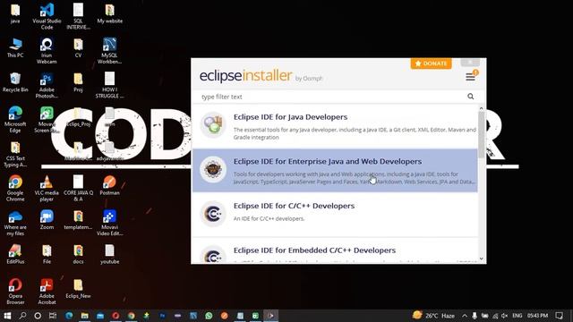 Install Eclipse IDE for Enterprise Java and Web Developers StepByStep. #eclipse смотреть онлайн