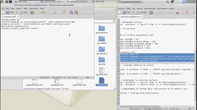 Replicacion en PostgreSQL 9.4 смотреть онлайн