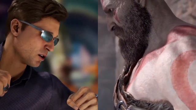 Mortal Kombat 1 Intros but with Voice AI | Kratos part 1 смотреть онлайн