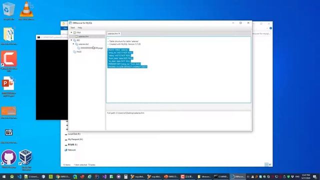 dbrecover for mysql read single ibd frm смотреть онлайн