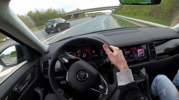 2022 SKODA KODIAQ 2.0 TDI 4X4 - POV TEST DRIVE | TRIP DRIVE #2