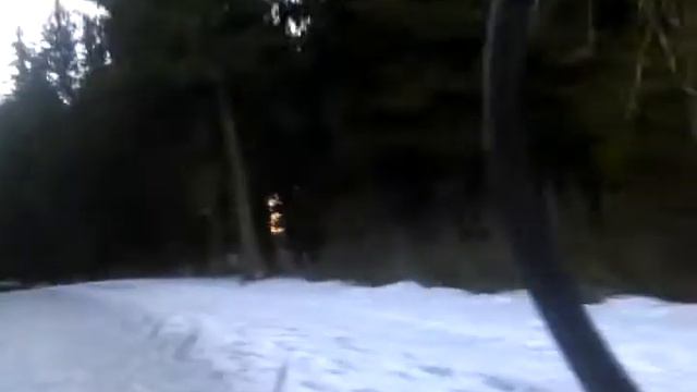 на велосипеде зимой...город сенно смотреть онлайн