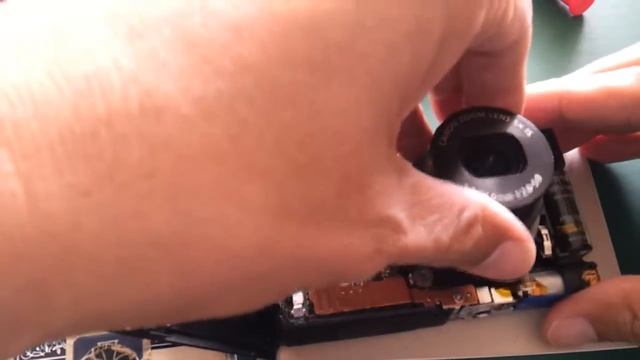 How to replace the Lens of Canon S100 смотреть онлайн