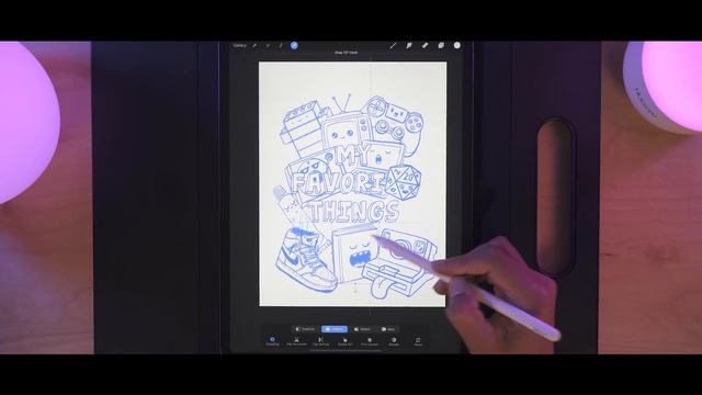 How To Draw A Full Page Doodle In Procreate (A Beginner’s Guide) смотреть онлайн