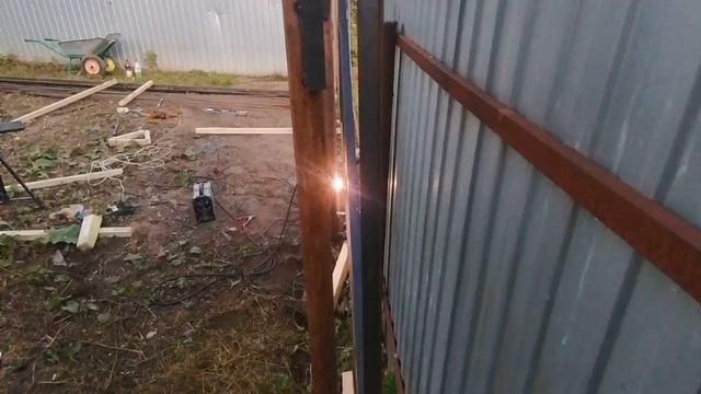 Ворота откатные 1/4 дня,)?? смотреть онлайн
