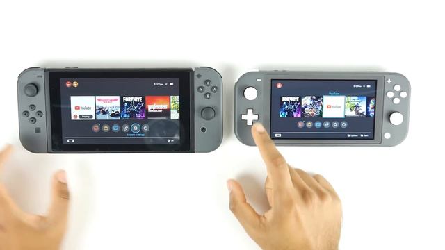 Nintendo Switch Lite vs Nintendo Switch смотреть онлайн