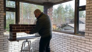 Оконный проём в кирпичной стене! Новая технология