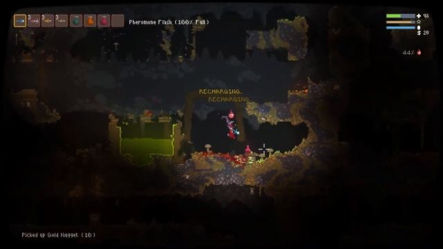 GIANT EXPLOSIONS AND VOXEL FUN in Noita смотреть онлайн