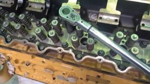 Ремонт двигателя. Сборка и пуск. Caterpillar C32