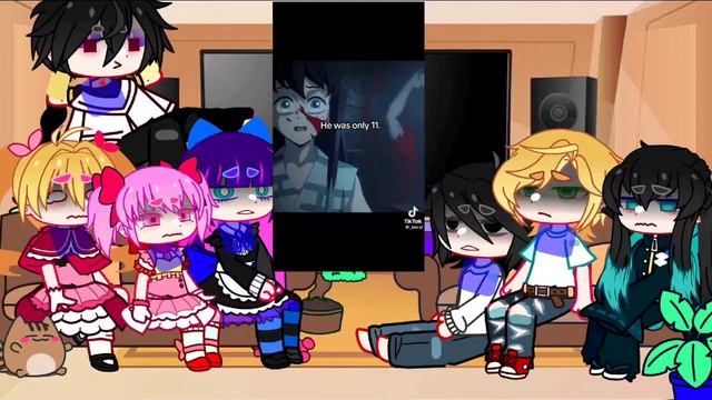 Anime characters react to muichiro//full video// ☆Spoilers☆//1/6 смотреть онлайн