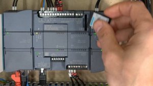 Siemens S7-1200/1500 PLC SMC memory card, program mode, transfer mode set up. English