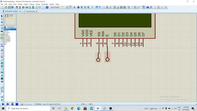 Interfacing Raspberry Pi With LCD in Proteus | Raspberry Pi Simulation in Proteus | #raspberrypi смотреть онлайн