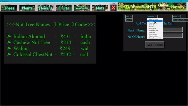 Online Nursery Shopping - Web Application || Python Project With TKinter, MySQL & Files_ Class 12 смотреть онлайн