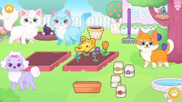 Pet princess salon kids games смотреть онлайн