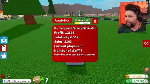Building My Own GAME COMPANY in Roblox Game Dev Life смотреть онлайн