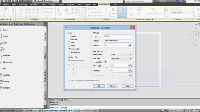 AutoCAD Numbered Block Attribute смотреть онлайн