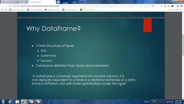 4.1.1 Spark DataFrame Introduction | Part 1 | Spark Tutorial смотреть онлайн