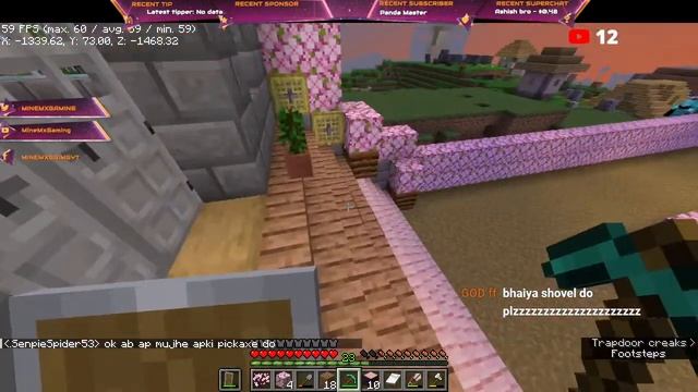 Minecraft Java+Pocket edtion Smp Live Streaming || MineMxGaming Public Smp Join Free смотреть онлайн