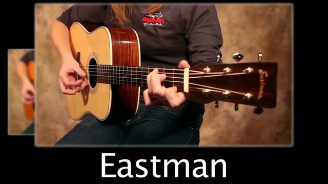 1961 Martin D-28 Vs Eastman E20D Acoustic Guitar Comparison Video смотреть онлайн
