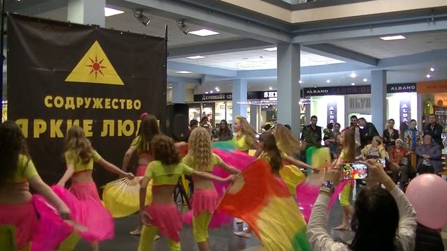 Школа восточного танца Арабески - Яркая пасха в ТЦ Ника смотреть онлайн