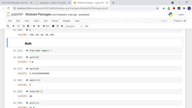 Python Tutorial- 6 (Modules and Packages) смотреть онлайн
