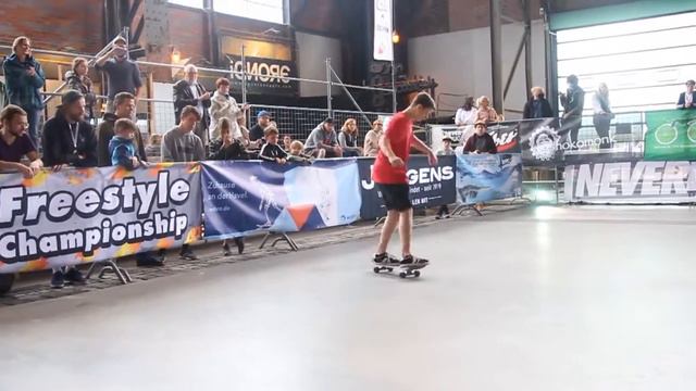 Melvin Muhring - 2nd place rookies - run 2 - Euro Freestyle 2020 смотреть онлайн