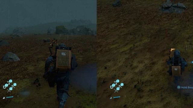 Death Stranding Gameplay DLSS ON vs OFF Performance RTX смотреть онлайн