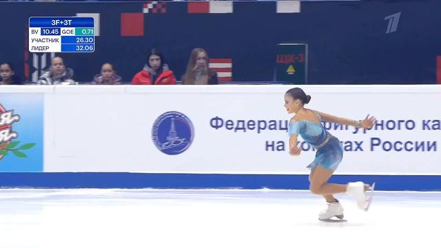 Милана ЛЕБЕДЕВА КП 09.11.2023 4 этап Гран-при России/Казань смотреть онлайн