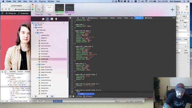 Sketch to HTML / CSS (Primer About Page) - Part 2 смотреть онлайн