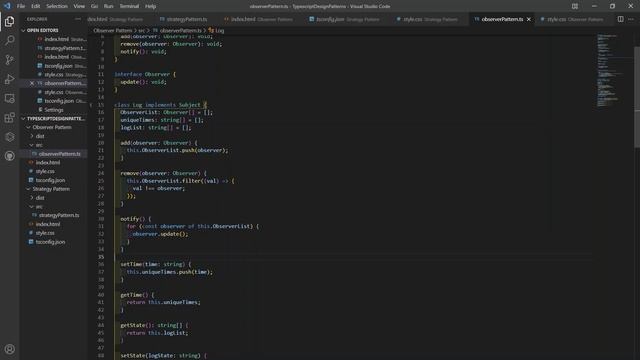 Typescript & Design Patterns | Observer Pattern - 2 смотреть онлайн