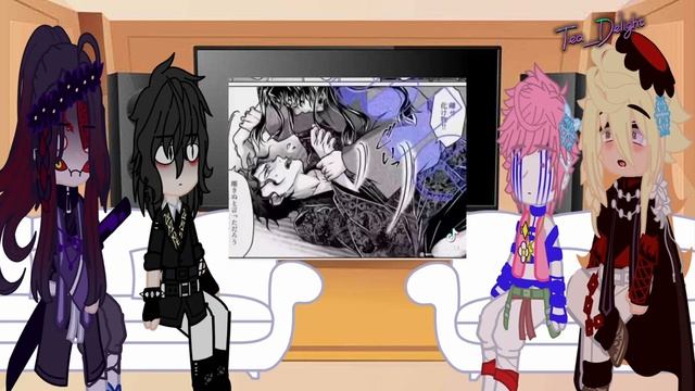 Uppermoons + Muzan react to random tiktok✨ смотреть онлайн