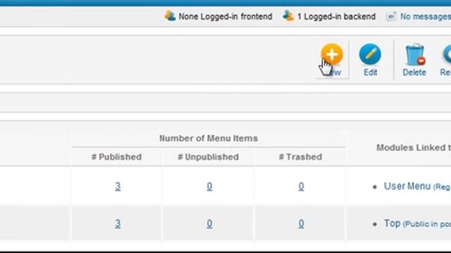 Joomla 1.7/1.6 Tutorial - Lesson 8 - Menus смотреть онлайн