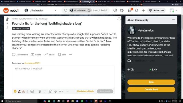 The Last of Us 'building shaders taking too long' & crashing issues on PC (workarounds) смотреть онлайн