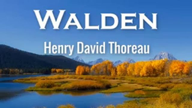 Walden Audiobook by Henry David Thoreau | Audiobooks Youtube Free | Part 1 смотреть онлайн