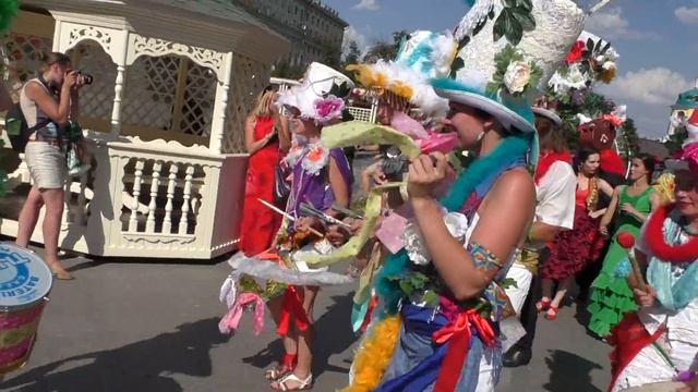Samba Real - Испанский карнавал на Тверской площади 07.08.2016 (Часть 2) смотреть онлайн