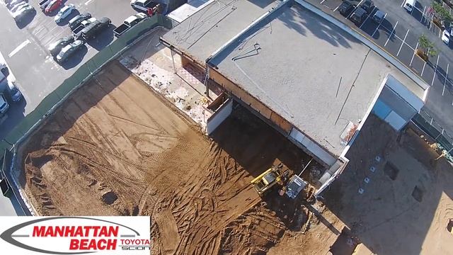 Manhattan Beach Toyota Construction Progress смотреть онлайн