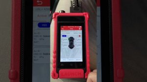 TOYOTA Corolla TPMS sensor relearn with LAUNCH CRT511S TPMS tool