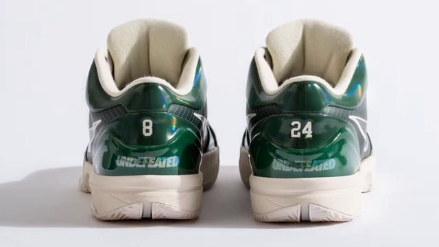 Обзор №177: Nike Zoom Kobe 4 x Undefeated «Milwaukee Bucks» смотреть онлайн