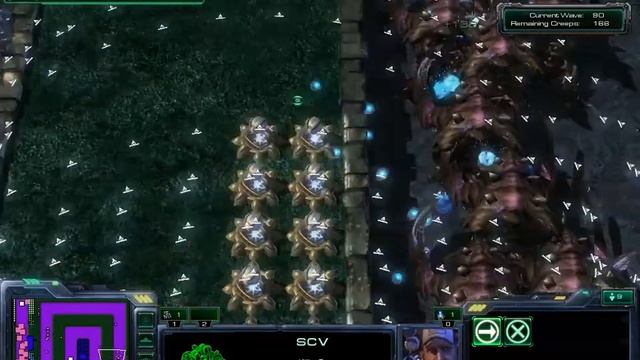 SC2 FFS Event 49 Game 4 Part 3/3 (Spiral Tower Defense) смотреть онлайн