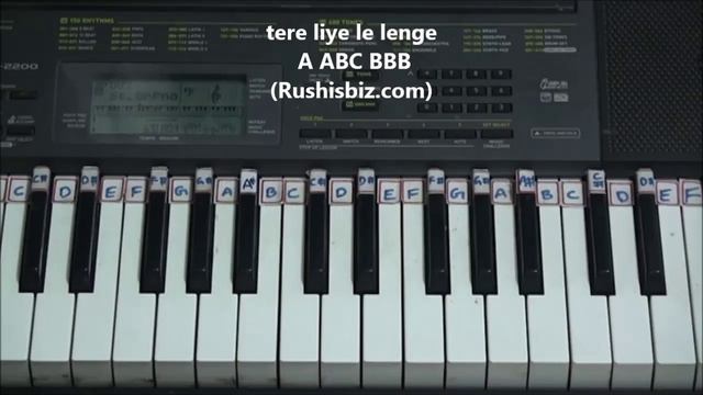Yeh dosti hum nahin todenge - Piano Tutorials - Sholay movie |1200 Songs BOOK/PDF @399/- 7013658813 смотреть онлайн