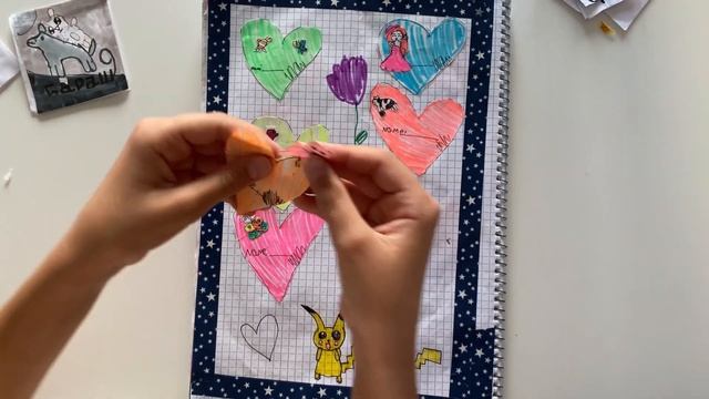 распаковка бумажных коллекций 5