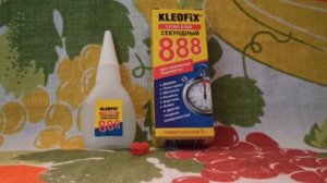 Супер клей «Kleofix 888» секундный, универсальный, 5г. Super Glue «Kleofix 888» Second, Universal..