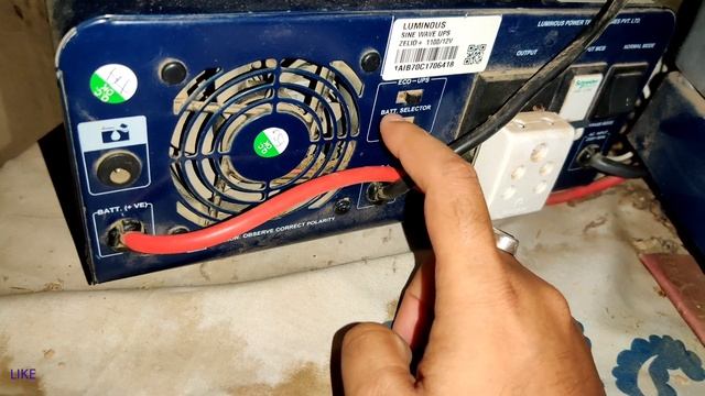 how to select switch inverter back side | increase battery backup Luminous Zelio +,UTL Gamma plus, смотреть онлайн