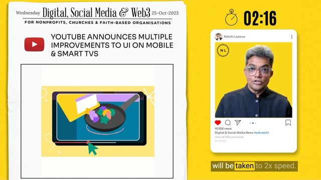 215 - Connected Church News // Google, TikTok, YouTube, X, WhatsApp // Week 4, Oct 2023 смотреть онлайн